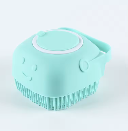 Brosse shampoing  remplissable pour chiens