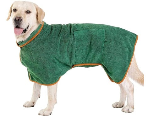 Peignoir confortable pour chien