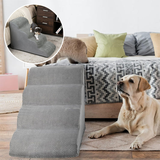 Escalier (rampe) léger en mousse pour chiens : La solution parfaite pour le confort de votre animal