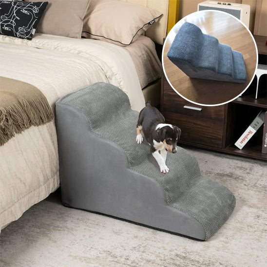 Escalier (rampe) léger en mousse pour chiens : La solution parfaite pour le confort de votre animal