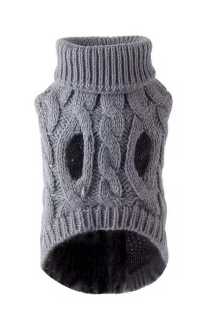 Pull confortable en tricot pour petits chiens