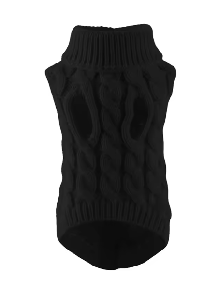 Pull confortable en tricot pour petits chiens