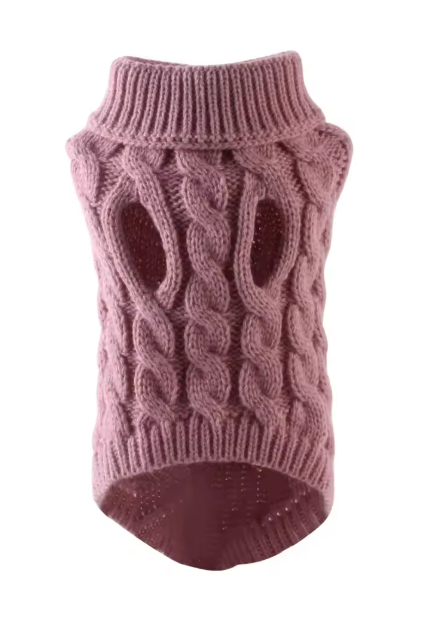 Pull confortable en tricot pour petits chiens