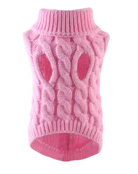 Pull confortable en tricot pour petits chiens