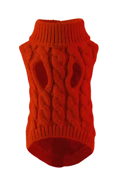 Pull confortable en tricot pour petits chiens