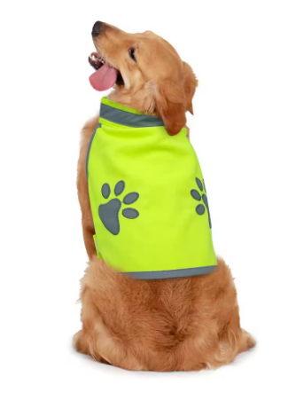 Veste de visibilité et sécurité réfléchissante pour chiens