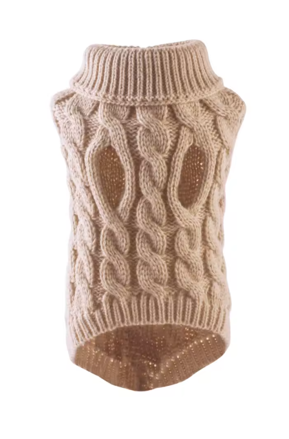 Pull confortable en tricot pour petits chiens