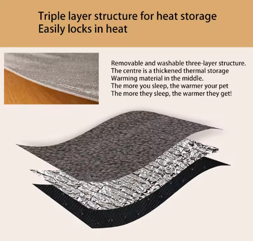 Tapis isolant autochauffant